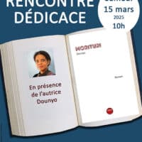 Lecture dédicace en présence de l'autrice Dounyo pour son nouveau roman "Morituri".