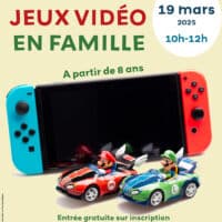 Animation jeux vidéo en famille à la médiathèque de Prigonrieux