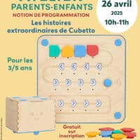 Atelier Cubetto : Atelier parents-enfant