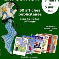 Exposition de 30 affiches publicitaires, Jean Pierre Got, affichiste