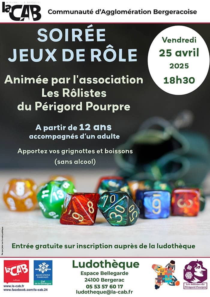 Soirée Jeux de rôle