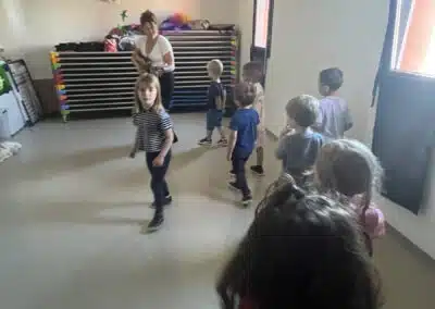 Atelier E’move avec les enfants de 3-6 ans et la crèche de Sigoulès
