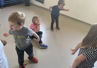 Atelier E’move avec les enfants de 3-6 ans et la crèche de Sigoulès