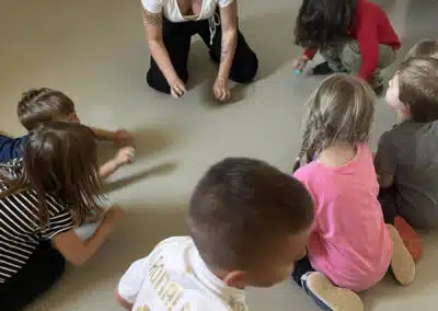 Atelier E’move avec les enfants de 3-6 ans et la crèche de Sigoulès