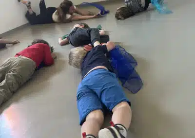 Atelier E’move avec les enfants de 3-6 ans et la crèche de Sigoulès