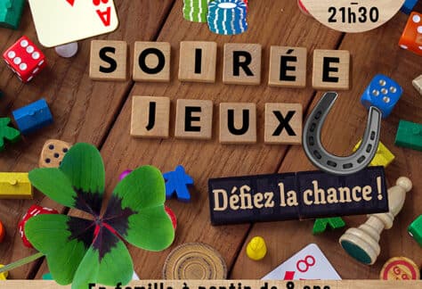 Soirée Jeux à la ludothèque