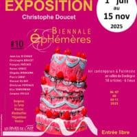 BIENNALE ÉPHÉMÈRES : Exposition de Christophe Doucet à la médiathèque de Prigonrieux