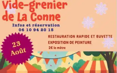 Vide-grenier de La Conne
