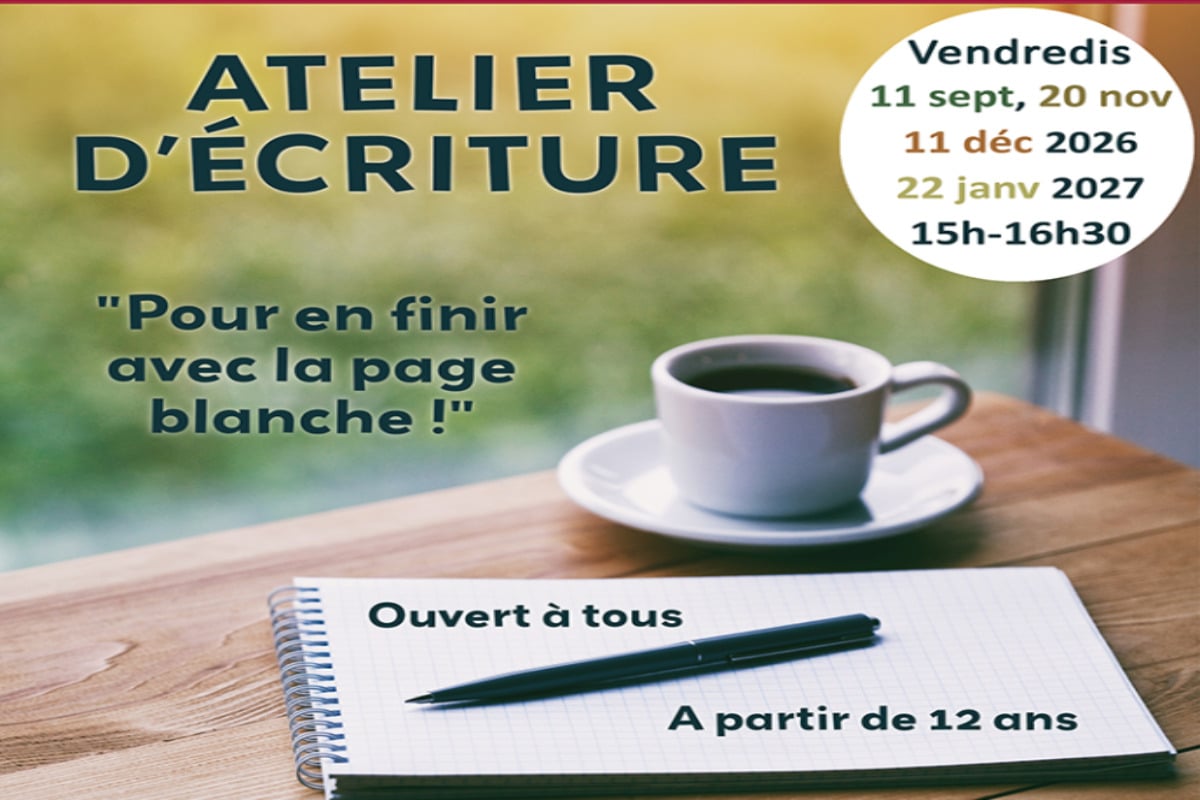Atelier d’écriture
