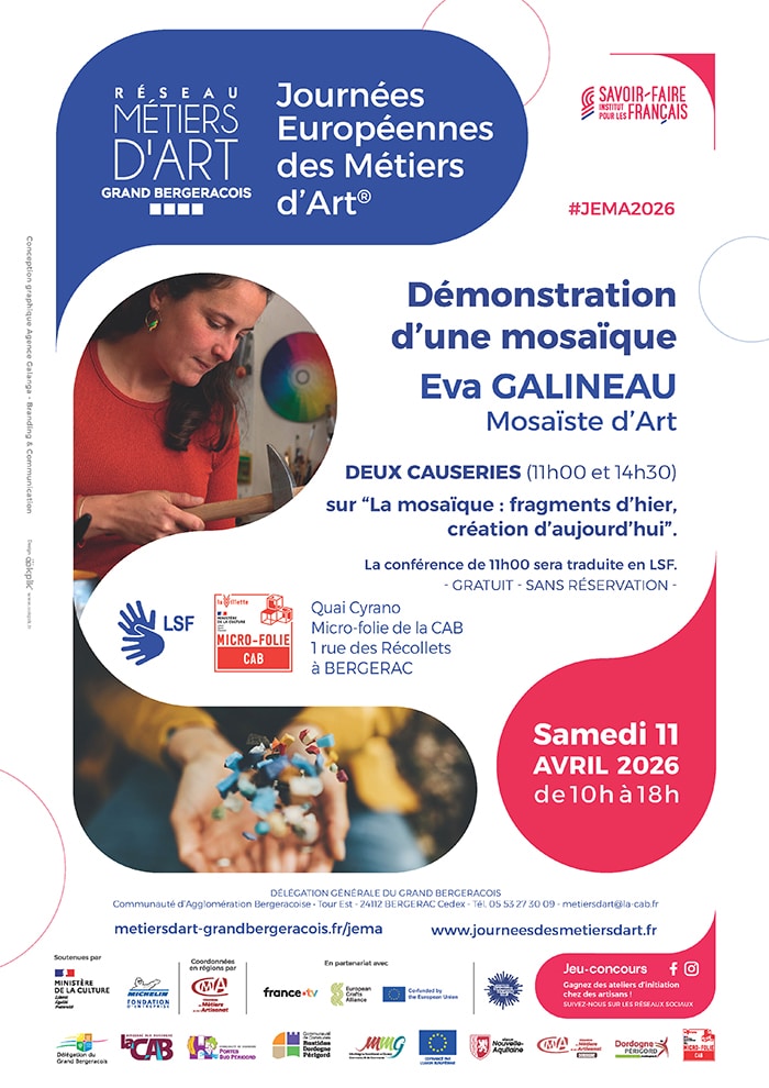 Micro Folie de la CAB : Journées Européennes des Métiers d’Art
