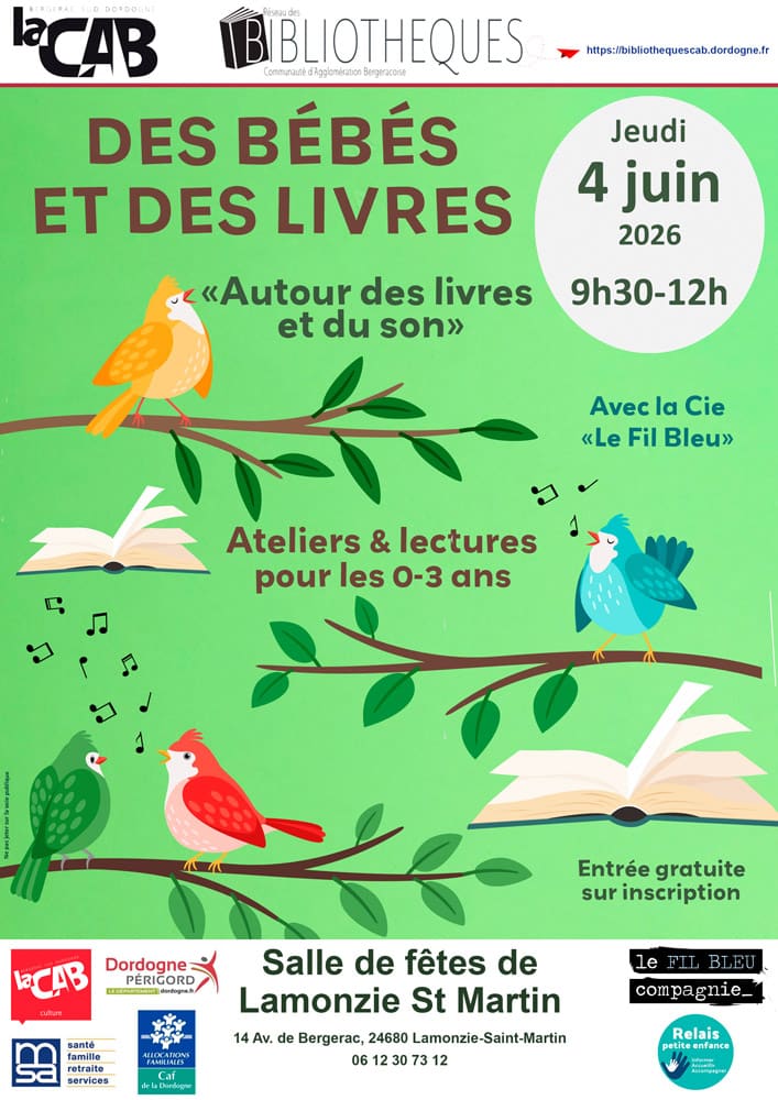 Des bébés et des livres