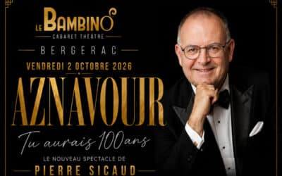 Aznavour le nouveau spectacle de Pierre Sicaud | Le Bambino
