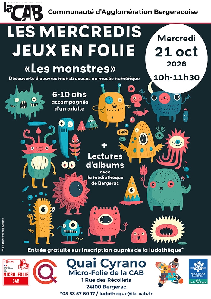Les mercredis Jeux en folie