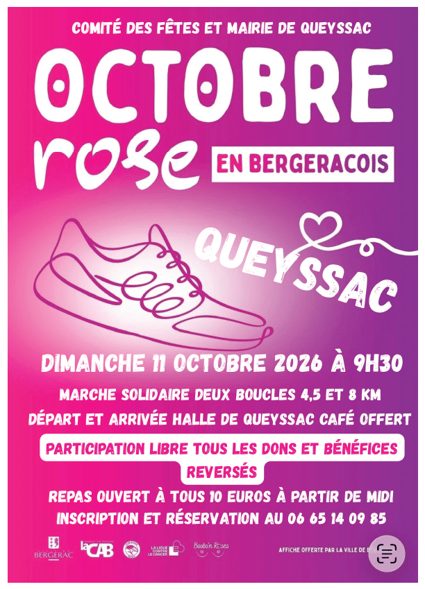 Octobre rose – Queyssac