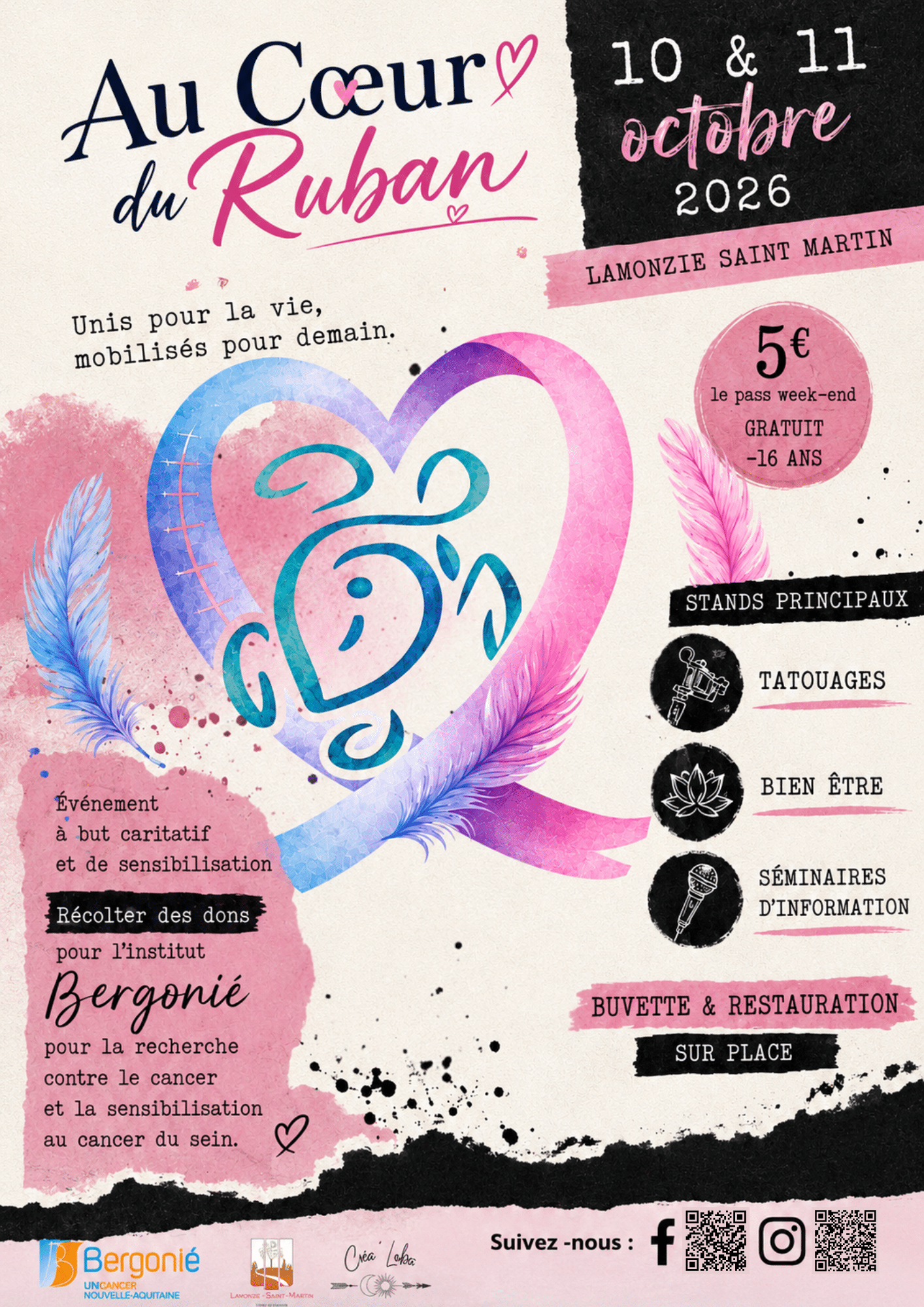 Octobre rose – Lamonzie Saint Martin