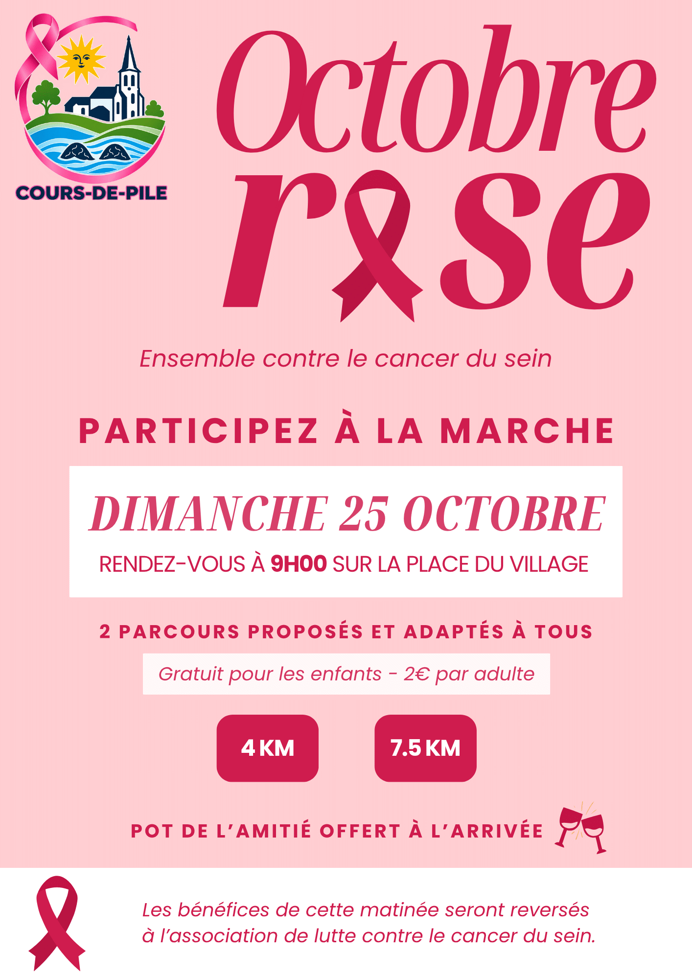 Octobre rose – Cours de Pile