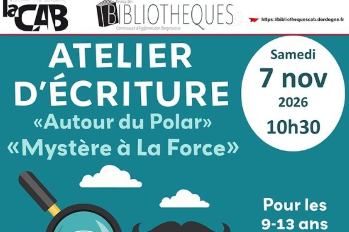 Atelier d’écriture autour du polar | “Mystère à La Force”