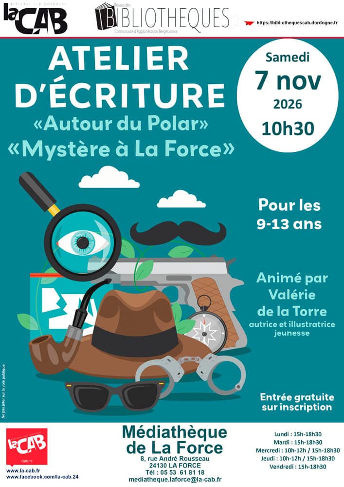 Atelier d’écriture autour du polar