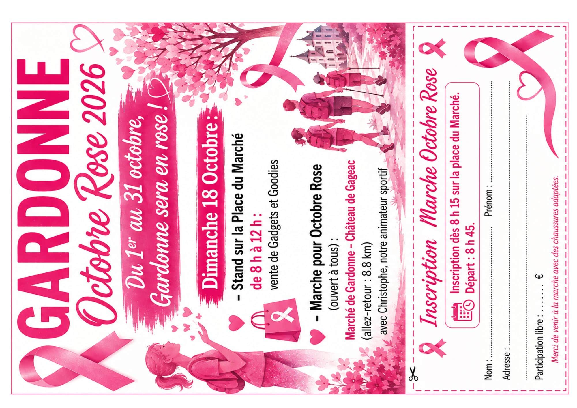 Octobre rose – Gardonne